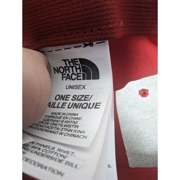 NWT The North Face Berkeley California RED Trucker Snapback Hat Cap Mens New - Picture 4 of 7